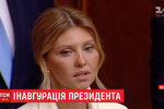 Супруга Владимира Зеленского во время инаугурации, 20 мая 2019 года