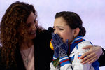 Чемпионка Европы – 2016 Евгения Медведева со своим тренером Этери Тутберидзе