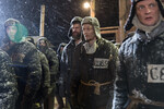 <b>Кадр из фильма «Иван Денисович» (2021)</b>
<br>
Одной из ключевых картин в его карьере стала главная роль в драме «Иван Денисович» по мотивам рассказа Александра Солженицына «Один день Ивана Денисовича» — о советском военном, который сбежал из немецкого плена и был отправлен в ГУЛАГ по обвинению в шпионаже. Это последний фильм актрисы Инны Чуриковой и ее супруга, режиссера Глеба Панфилова (он пережил жену всего на семь месяцев).