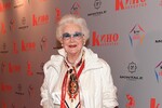 Диктор Центрального телевидения Гостелерадио СССР Анна Шатилова перед церемонией вручения 10-й премии «Аванс» самым перспективным молодым российским актерам в рамках 45-го Московского международного кинофестиваля, 2023 год