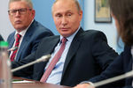 Владимир Путин на встрече с руководителями российских печатных СМИ и информационных агентств, 11 января 2018 года
