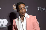 Рэпер A$AP Rocky на пре-пати «Грэмми» в Лос-Анджелесе, 9 февраля 2019 года
