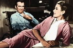 Джеймс Стюарт и Грейс Келли в фильме «Окно во двор» (1954)