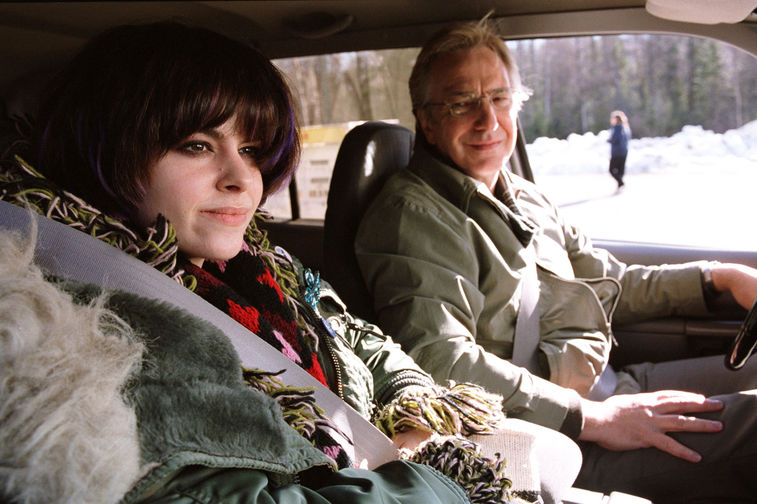 Эмили Хэмпшир и Алан Рикман в&nbsp;фильме &laquo;Снежный пирог&raquo; (2006)