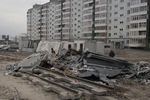 На месте трагедии спустя два месяца, ноябрь 1999 года