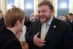 Губернатор Кировской области Никита Белых перед выступлением президента РФ В. Путина с ежегодным посланием Федеральному собранию РФ в Кремле