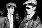 Игги Поп и Дэвид Боуи во время тура с альбомом «The Idiot», 1977 год