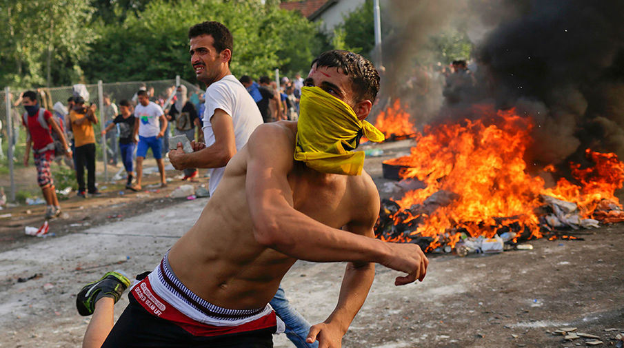 Ситуация на венгеро-сербской границе