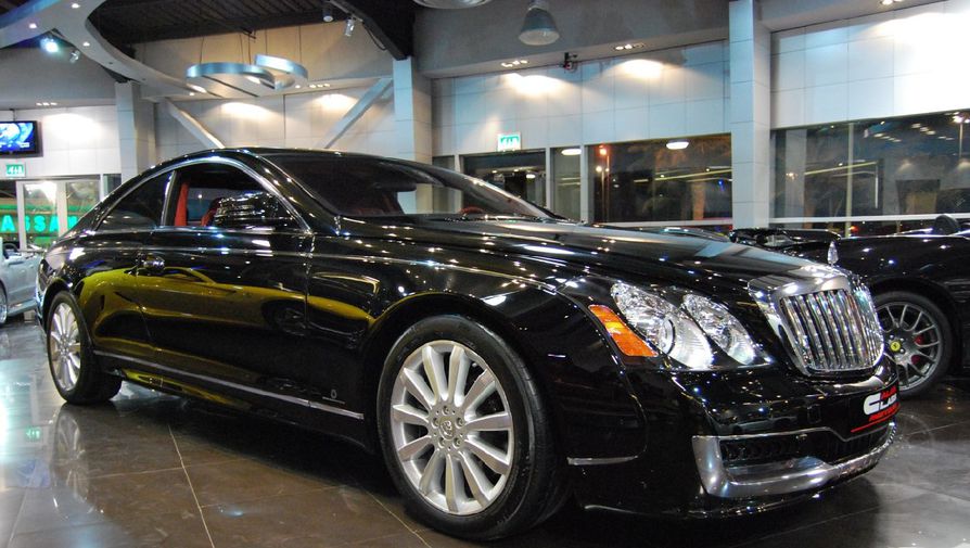 Maybach Cruserio Coupe. На авто за €670 тыс. Самуэль Это'О рассекал по дорогам Москвы