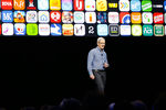 Глава Apple Тим Кук на&nbsp;Всемирной конференции разработчиков Apple в&nbsp;Сан-Франциско, 2016 год