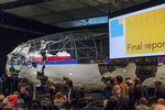 Реконструированная специалистами Нидерландов часть малайзийского Boeing 