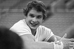 Александр Дитятин на чемпионате мира по спортивной гимнастике в Москве, 1981 год