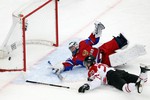 Очередной опасный момент у ворот сборной России