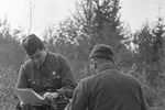 Писатель Евгений Петров в дни боев за Смоленск, июль 1941 год