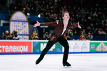 Андрей Мозалев выступает с произвольной программой на чемпионате России — 2022