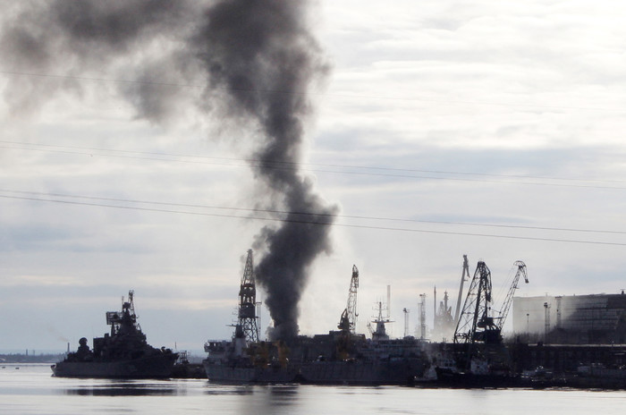 Пожар на&nbsp;атомной подводной лодке &laquo;Орел&raquo; в&nbsp;Северодвинске