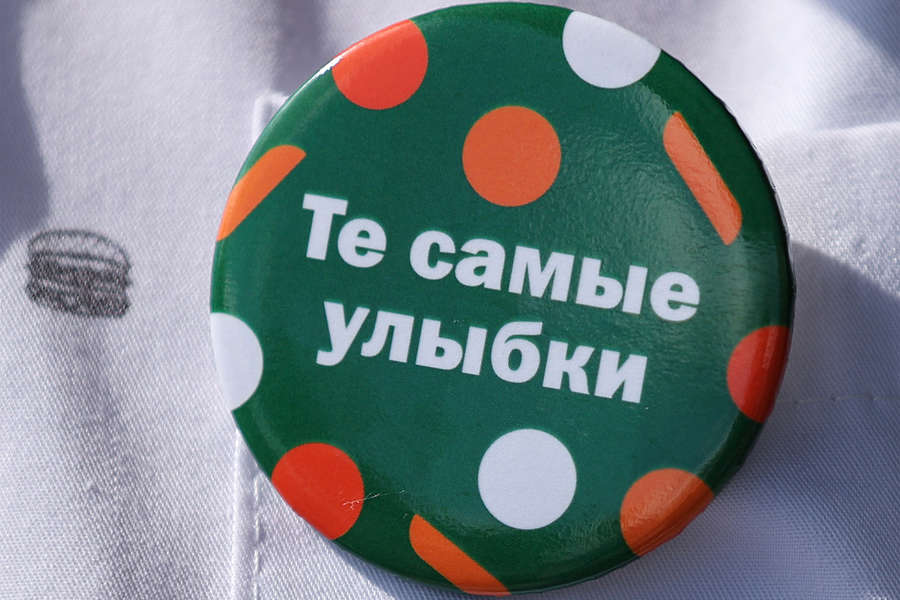 Во время открытия ресторана &laquo;Вкусно и точка&raquo; на&nbsp;месте бывшего &laquo;Макдоналдса&raquo; на&nbsp;Пушкинской площади в&nbsp;Москве, 12&nbsp;июня 2022&nbsp;года
