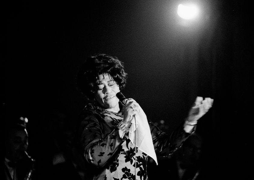 Элла Фицджеральд на&nbsp;концерте, 1971&nbsp;год