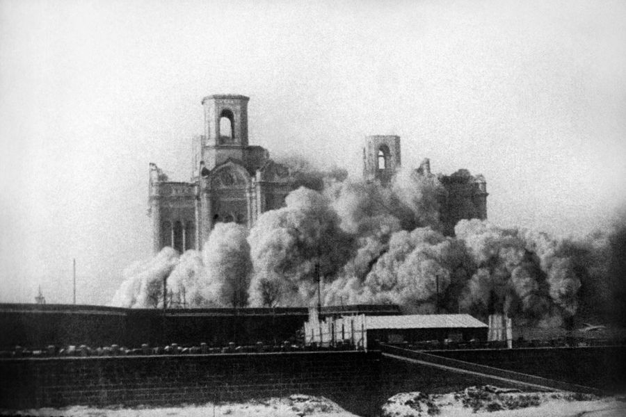 Снос Храма Христа Спасителя, 1931&nbsp;год