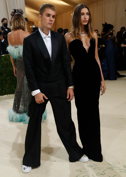 Джастин Бибер и Хэйли Бибер на&nbsp;Met Gala 2021