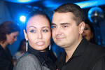 Продюсер World Fashion Channel Артем Сорокин и Ляйсан Утяшева в ресторане Royal Bar, 2010 год