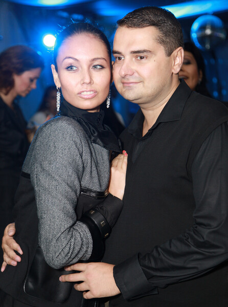 Продюсер World Fashion Channel Артем Сорокин и Ляйсан Утяшева в&nbsp;ресторане Royal Bar, 2010&nbsp;год