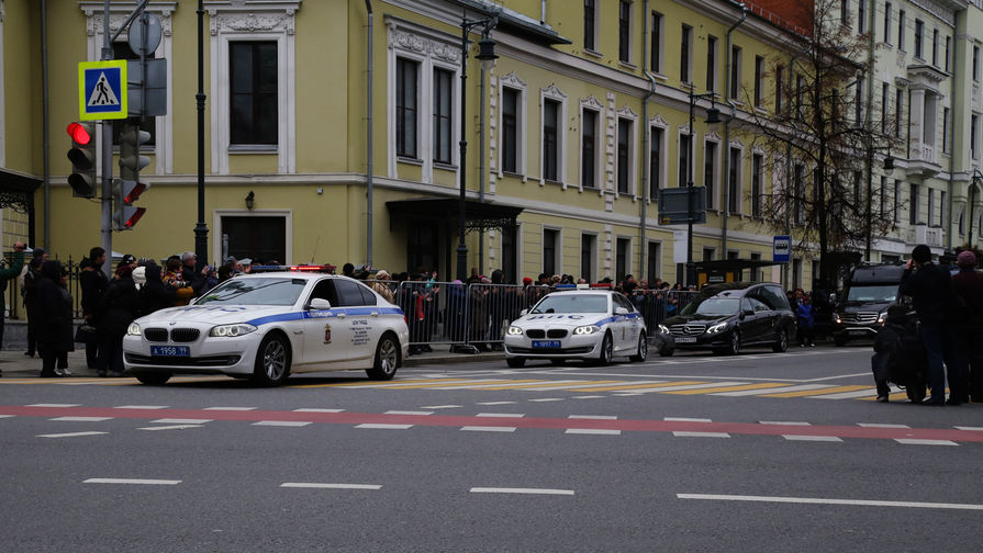 Во время церемонии прощания с&nbsp;актером театра и кино Николаем Караченцовым, 29 октября 2018 года 