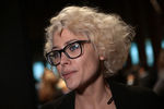 Актриса Екатерина Волкова на премьере фильма «Зеленая карета» режиссера Олега Асадулина в кинотеатре «Барвиха Luxury Village»