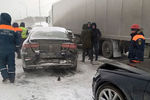 Массовое ДТП на трассе М5 «Урал» в Свердловской области, 7 февраля 2021 года