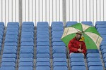 Болельщики полтора часа ждали возобновления гонки