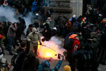 Участники акции протеста в центре Киева