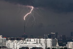 Гроза в Москве, 15 июля 2025 года