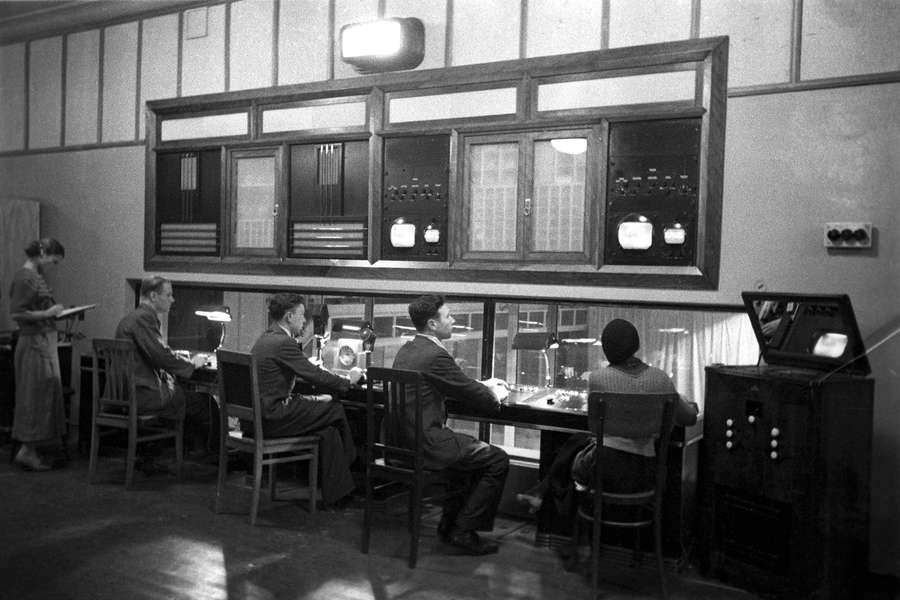 Московский телевизионный и радиовещательный центр на&nbsp;Шаболовке, 1939&nbsp;год
