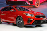 Kia Forte на автосалоне в Детройте, январь 2018 года