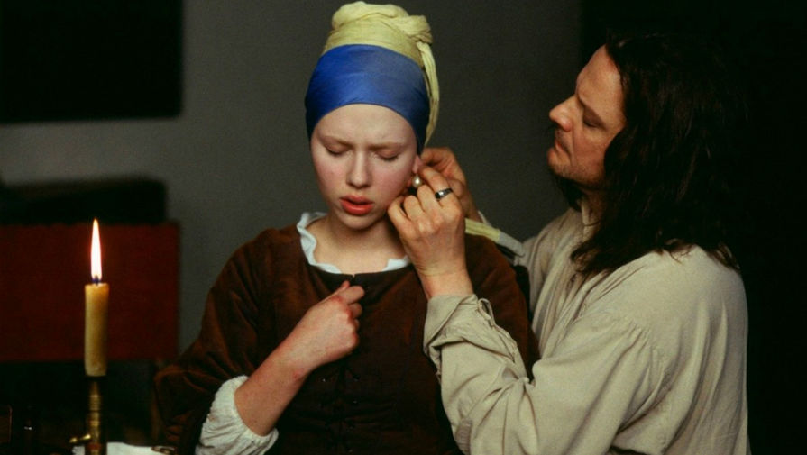 Кадр из фильма «Девушка с жемчужной сережкой» (2003)