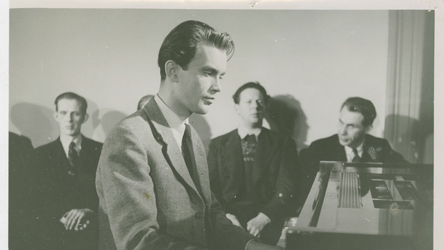 Кадр из фильма «Музыка во тьме» (1948) режиссера Ингмара Бергмана