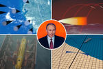 Презентация нового российского оружия во время послания президента Владимира Путина к Федеральному собранию в Москве, 1 марта 2018 года