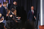 Президент России Владимир Путин во время ежегодной пресс-конференции в Москве, 14 декабря 2017 года