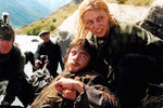 Сергей Бодров и Ингеборга Дапкунайте в фильме «Война» (2002)