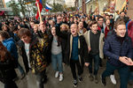 Акции протеста на Тверской улице 7 октября 2017