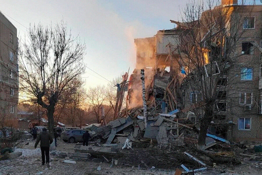 Обрушение в&nbsp;результате взрыва бытового газа подъезда жилого дома в&nbsp;городе Ефремов, Тульская область, 7&nbsp;февраля, 2023&nbsp;год