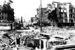 Разрушенный Дрезден, 1945 год