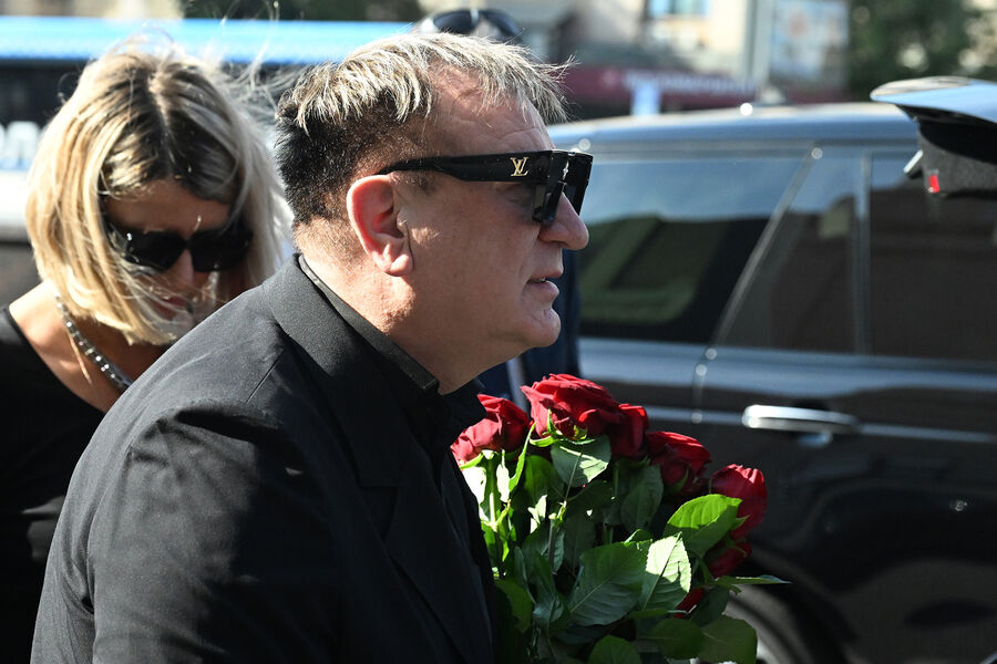 Певец Сергей Пенкин перед&nbsp;церемонией прощания с&nbsp;Николаем Добронравовым в&nbsp;Концертном зале имени Чайковского в&nbsp;Москве, 20&nbsp;сентября 2023&nbsp;года