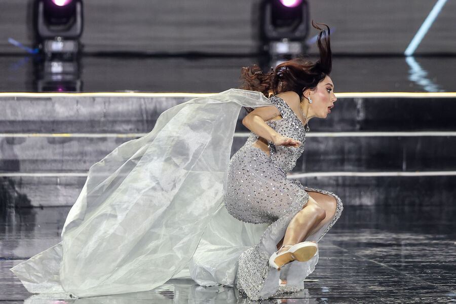 Участница конкурса «Мисс Земля-2025» с&nbsp;Украины Мария Желяскова, Параньяк, Филиппины, 5&nbsp;ноября 2025&nbsp;года