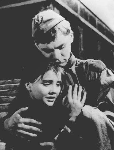 Кадр из фильма «Баллада о солдате», 1959 год