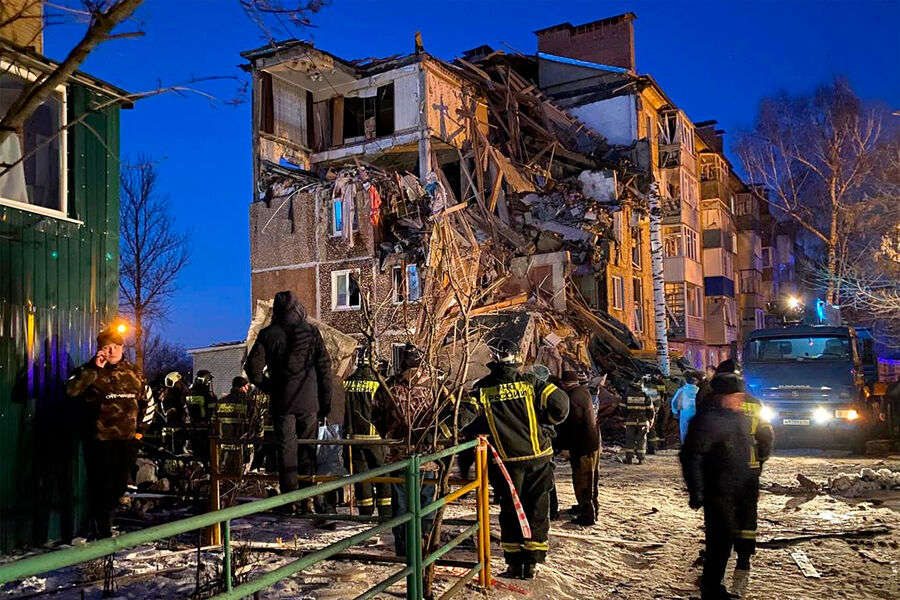 Обрушение в&nbsp;результате взрыва бытового газа подъезда жилого дома в&nbsp;городе Ефремов, Тульская область, 7&nbsp;февраля, 2023&nbsp;год