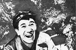Актер Армен Джигарханян в фильме «Обвал» (1959), дебютная роль