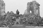Руины церкви Богородицы в Дрездене, 1967 год