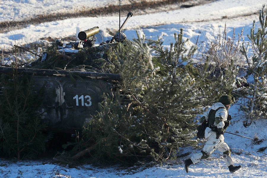 Во время совместных учений России и Белоруссии &laquo;Союзная решимость-2022&raquo;, февраль 2022&nbsp;года