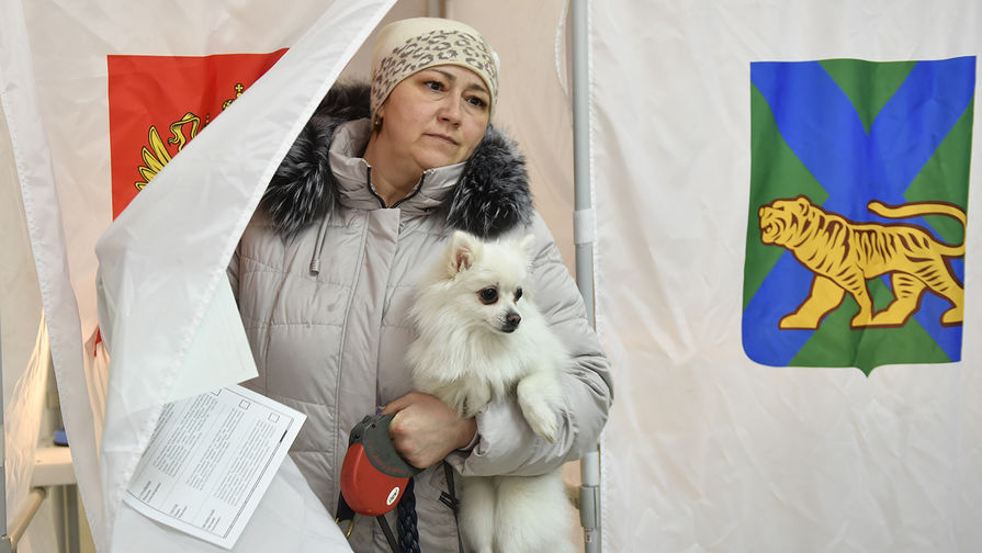 Голосование на выборах президента России во Владивостоке, 18 марта 2018 года